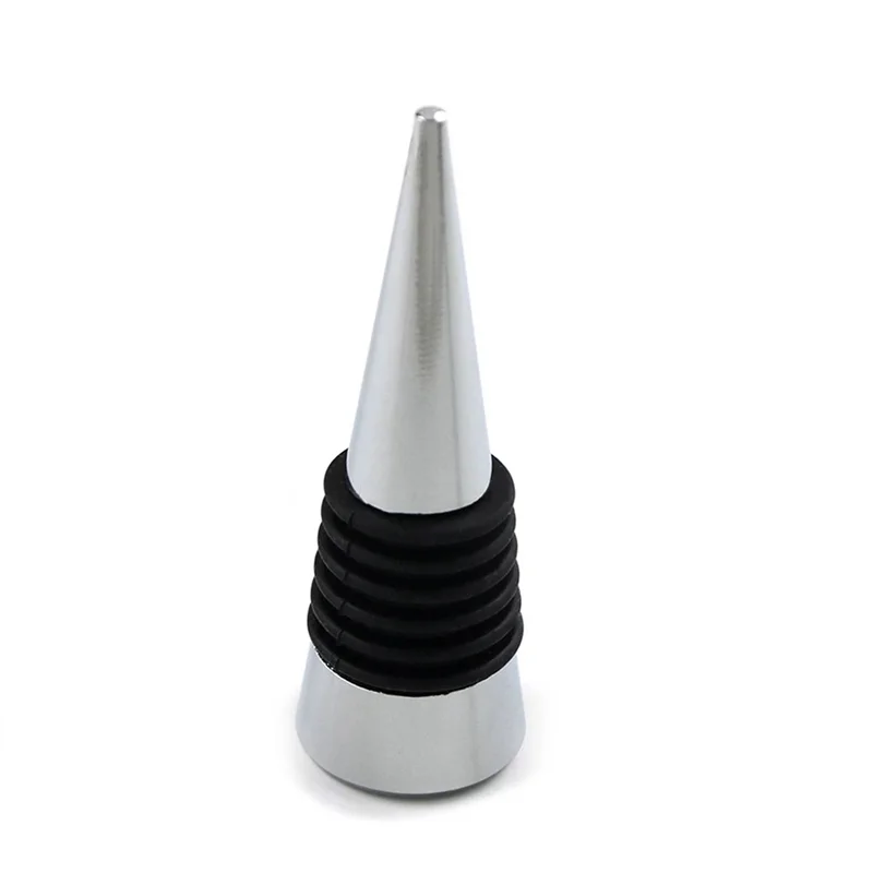 AB47-40Pcs agregar una cuenta de diamantes de imitación Murano tapón de botella de vino con cuentas decorativas tapón de botella con cuentas de plata de aleación de Zinc
