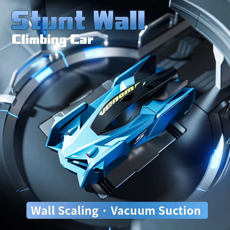 Light Chasing Wall Climbing Car Infrared Sensor Remote Control Car Wall Car Four-wheel Drive Toy Racing Children's Toy Car Gifts