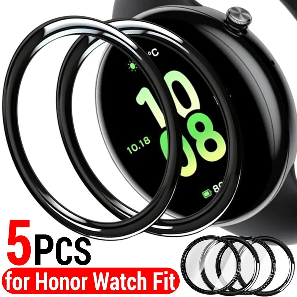 

3D изогнутая защитная пленка для экрана Honor Watch Fit Vitaly Edition, мягкая защитная пленка для Honor Watch Fit Elegant Edition, а не стекло