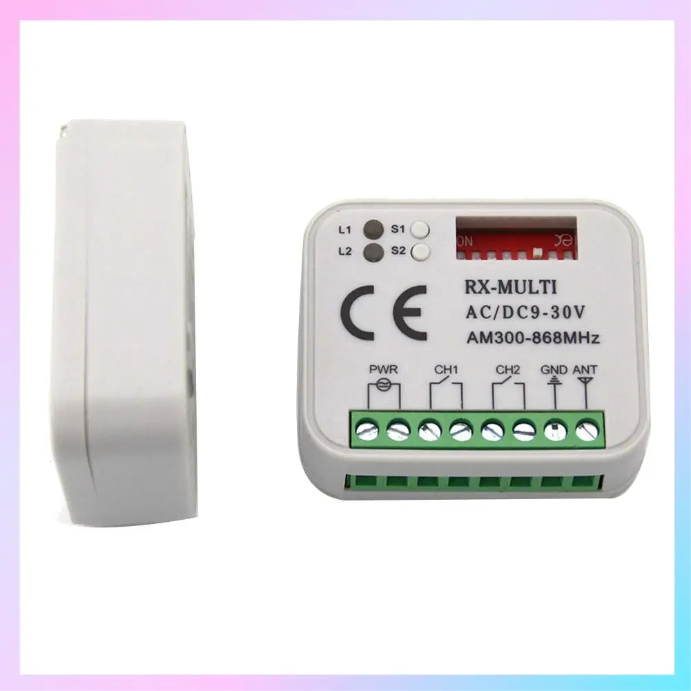 

Приемник T23C 300-900 МГц Приемник переменного/постоянного тока 9-30 В Многочастотный контроллер с дистанционным управлением