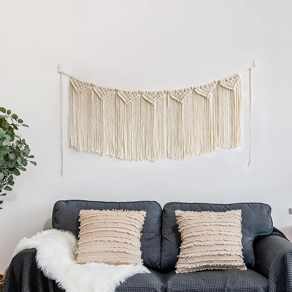 

Bohemian Chic Macrame Wall Hanging Tapestry Room Decor Kids Girls Home Decoration Gifts Home Textile Home Garden