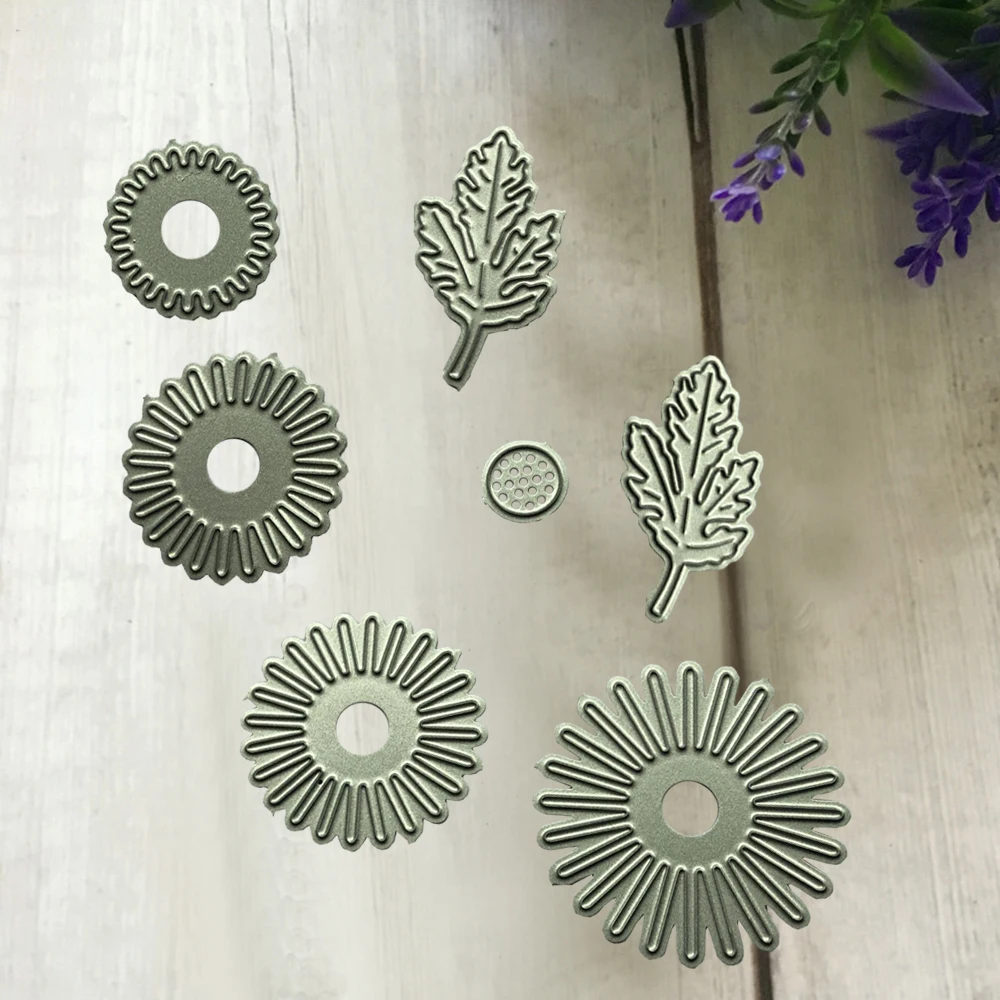 1Pc Flower Metal Cutting Knife Mold Embossing Mold Cutting and Pasting Handicraft Cards Making Stamps and Molds Scrapbooking