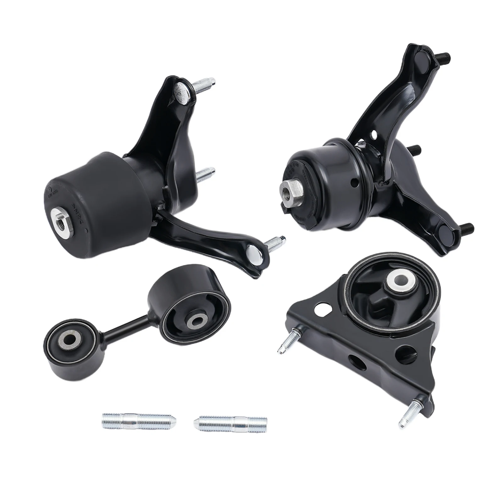 4PCS Engine Motor & Trans Mount Set Bracket Kit For The 2004-2007 Toyota Highlander 2.4L 4WD