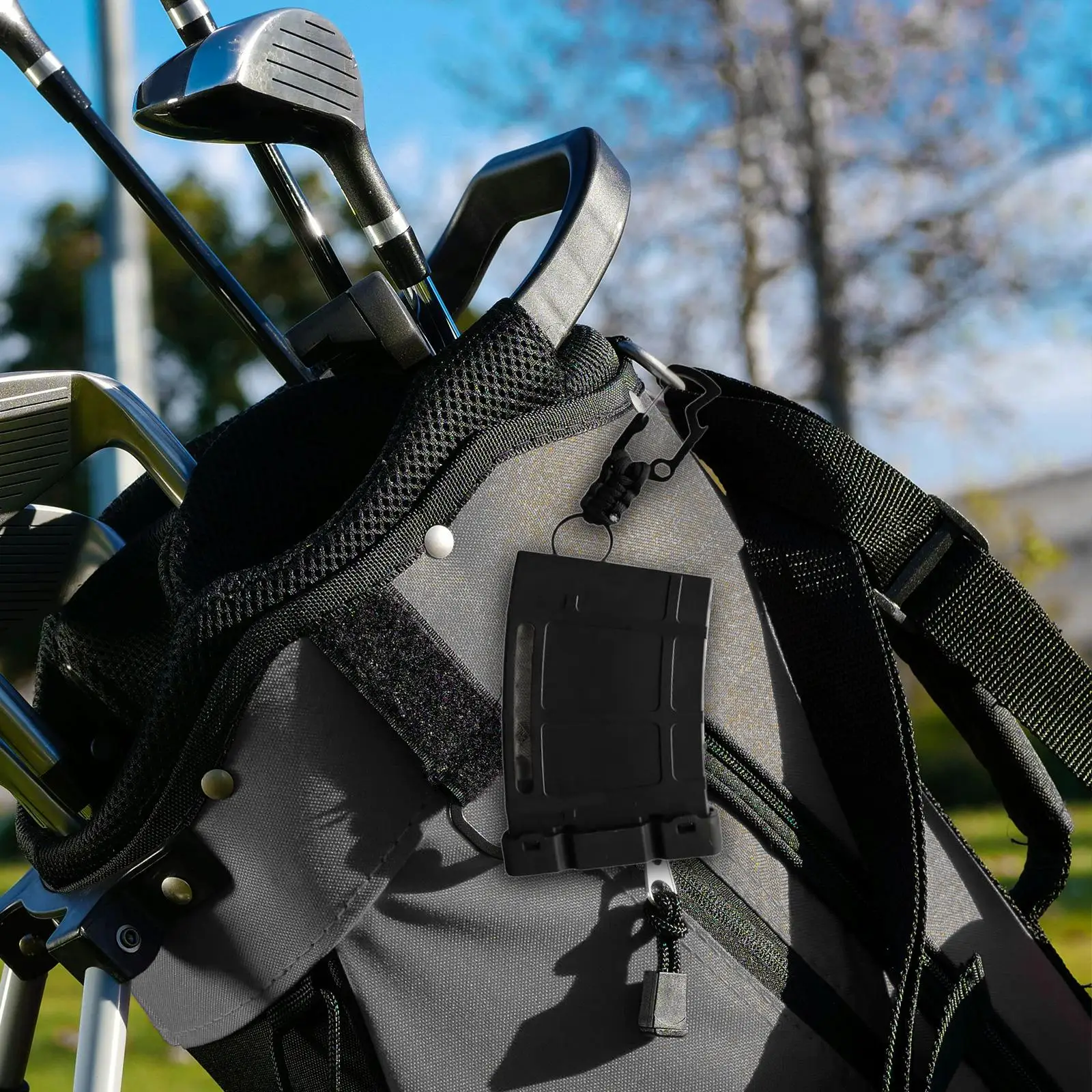 

Plastic Golf Tee Holder Storage Clip Small Pouch Compact Organizer Easy Clip for Golf Sport Accessories Golfers