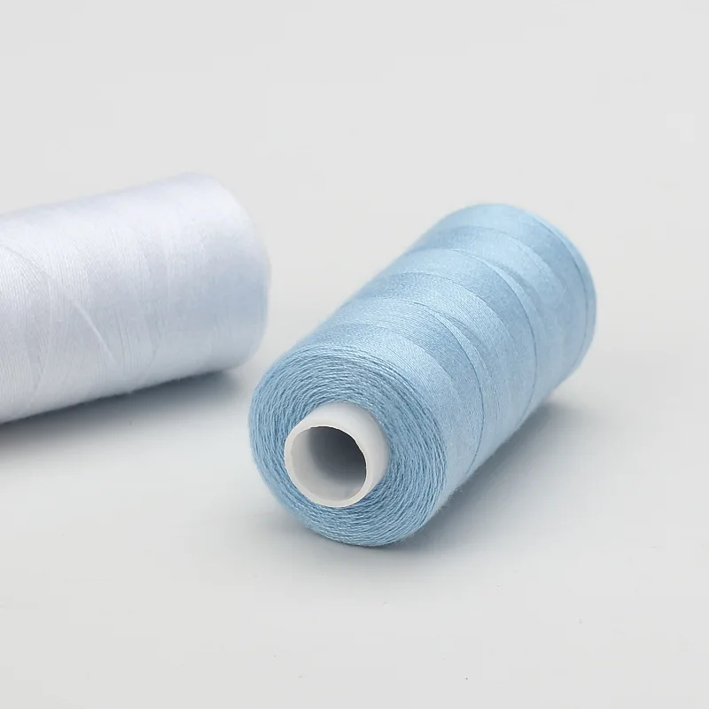 10 Colors/Set Yarn 402 100% Polyester Durabl 400 Yard Each Spool Sewing Thread Roll Machine Hand Embroidery For Home Sewing Kit