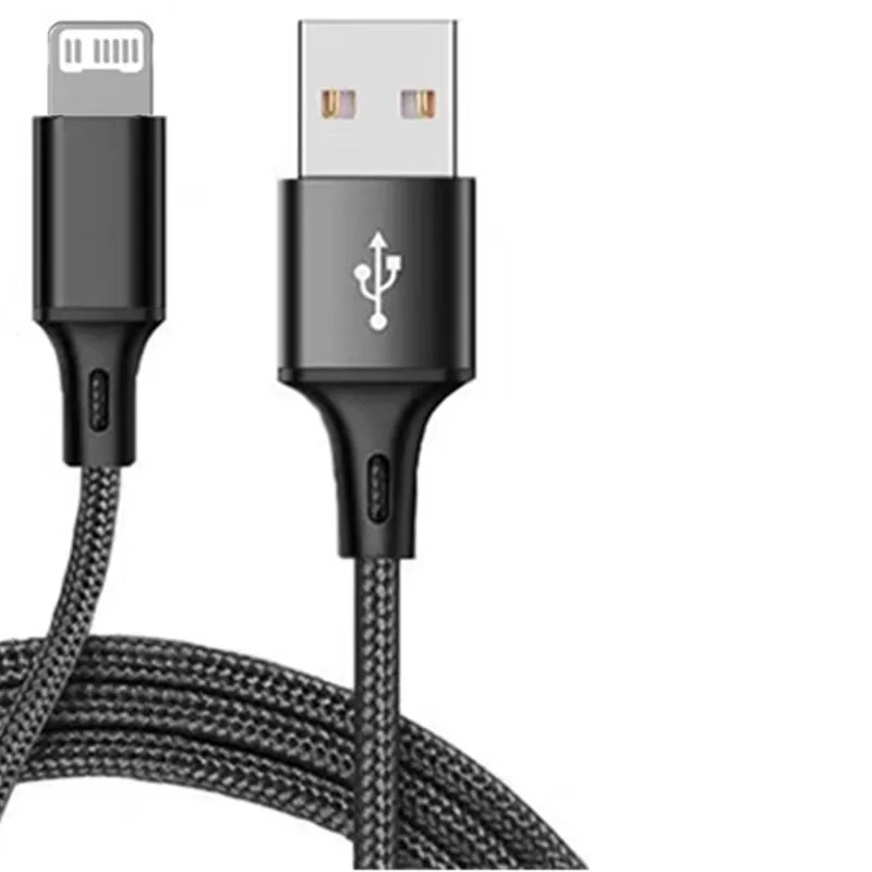 20cm 0.5m 1m 2m 3m longo usb linha de sincronização de dados cabo carregador para apple iphone 14 13 12 11 pro xr xs max 5 6 7 8 plus ipad mini ar 2
