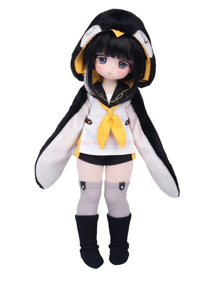 

1/6 Ratio Tinyfox Special Six Point Penguin Debbie Official Genuine Movable Mjd Doll Mjd6 Point Bjd Female Doll 2d Action Figure