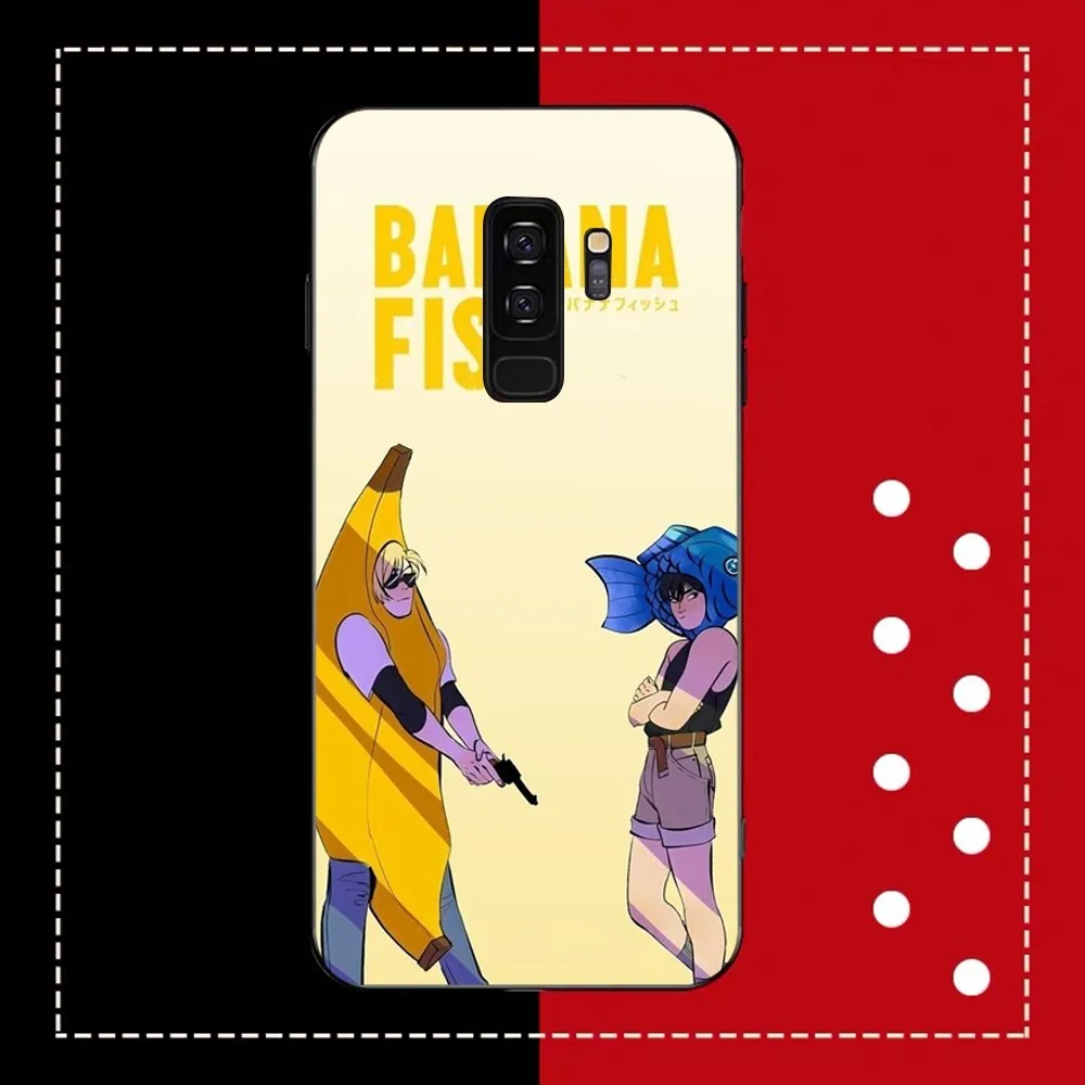 Banana Fish Phone Case For Samsung Note 8 9 10 20 pro plus lite M 10 11 20 30 21 31 51 A 21 22 42 02 03