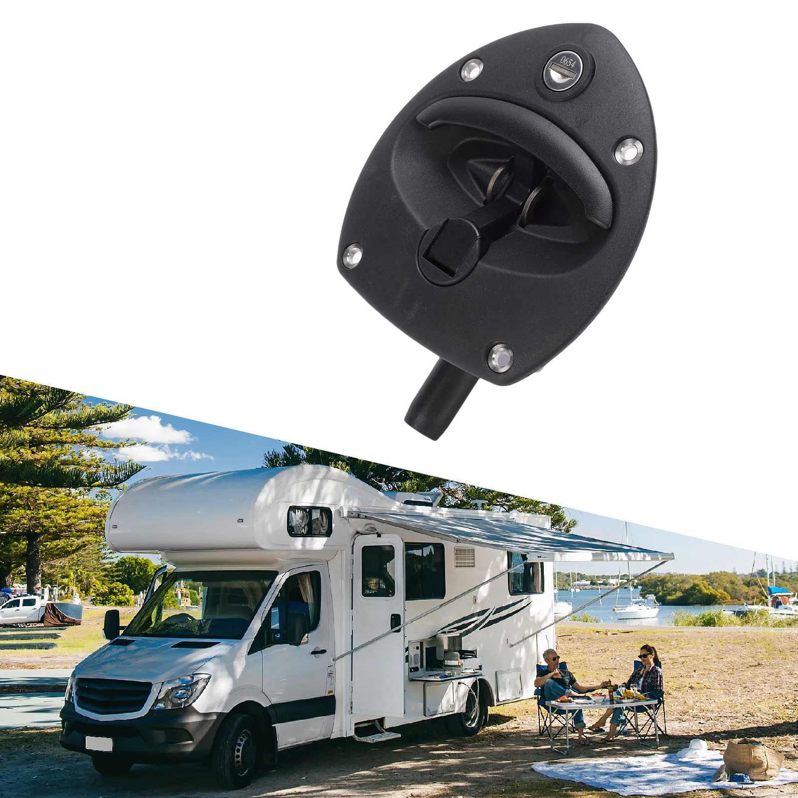 

Дверная ручка-Т для генератора RV с 2 ключами 0406 0972 01 – удобная замена для генератора 406 0972 01