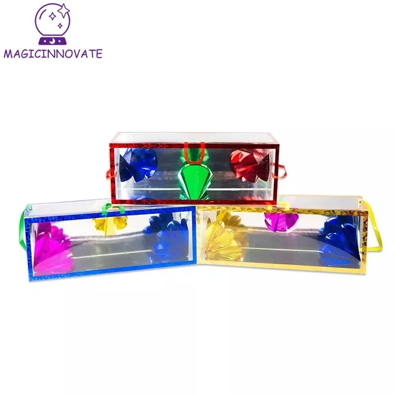 The middle Flower Box Production Dream Bag Magic Tricks Close Up Easy Magic Accessories mid size