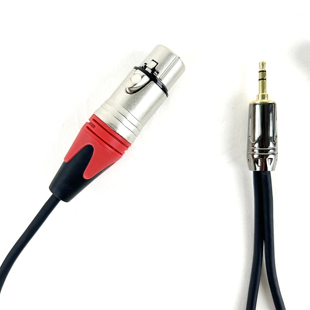 GuerGuo 3.5mm 1/8\'\' TRS Jack to 2 XLR 3Pin Cable Adapter , Male to Male/Female Aux to Dual XLR Breakout Y Splitter Cable 0.3m-5m
