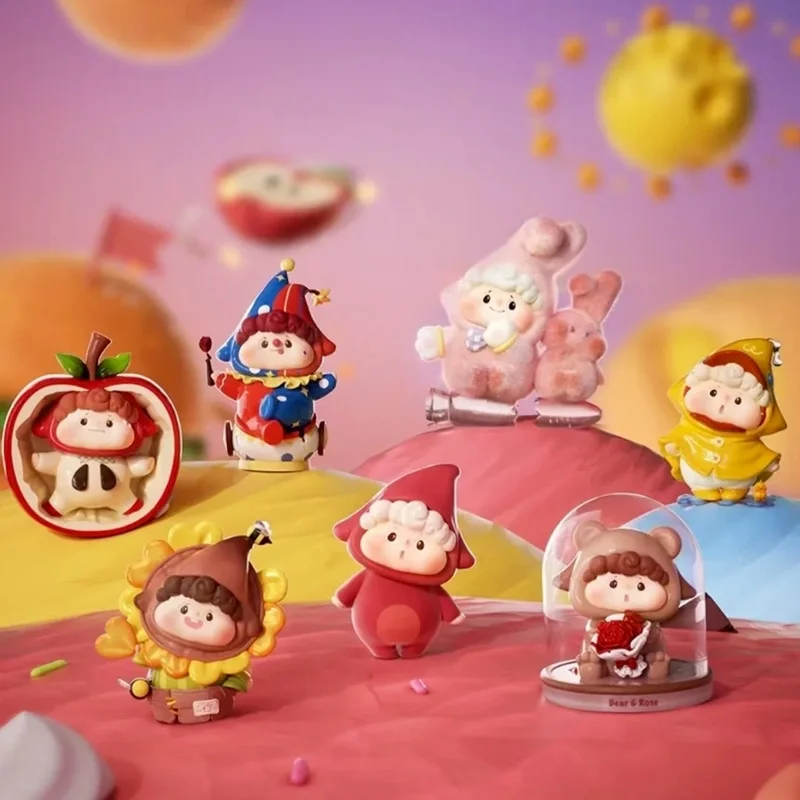 حقيقي Heyone Hudodo'S الكون الموازي سلسلة صندوق أعمى لعبة العصرية اللعب صندوق غامض اليدوية هدية مزخرفة سطح المكتب الديكور