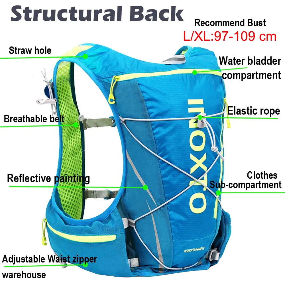 Bicycle Bike Bags 8L Portable Waterproof Road Cycling Water Bag Outdoor Sport Climbing Pouch Hydration Backpack