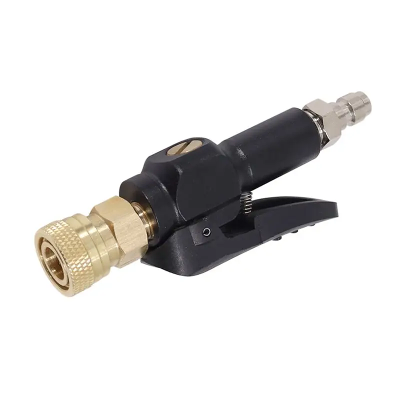 ABFA AA67-300Bar Quick Inflation Connector Chuck Filling Adapter With 8Mm Male And Female Header Quick Plug