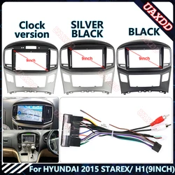 For HYUNDAI 2015 STAREX H1 9INCH Car Radio Android Stereo audio screen multimedia video player navigation cables Harness frame