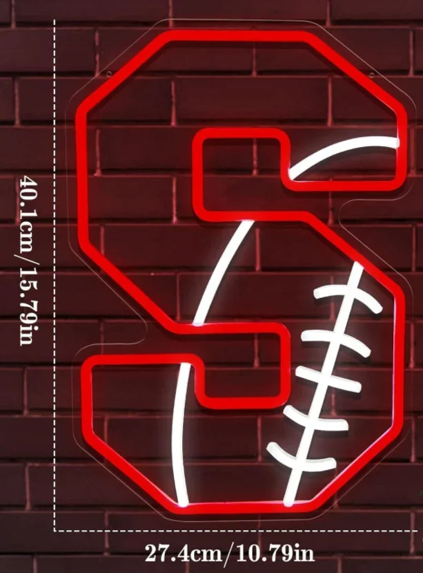 Customized Indoor/Outdoor Wall Mount LED Neon Sign for DC Advertising for Building Bars Shop School Stadium Wedding Decorations