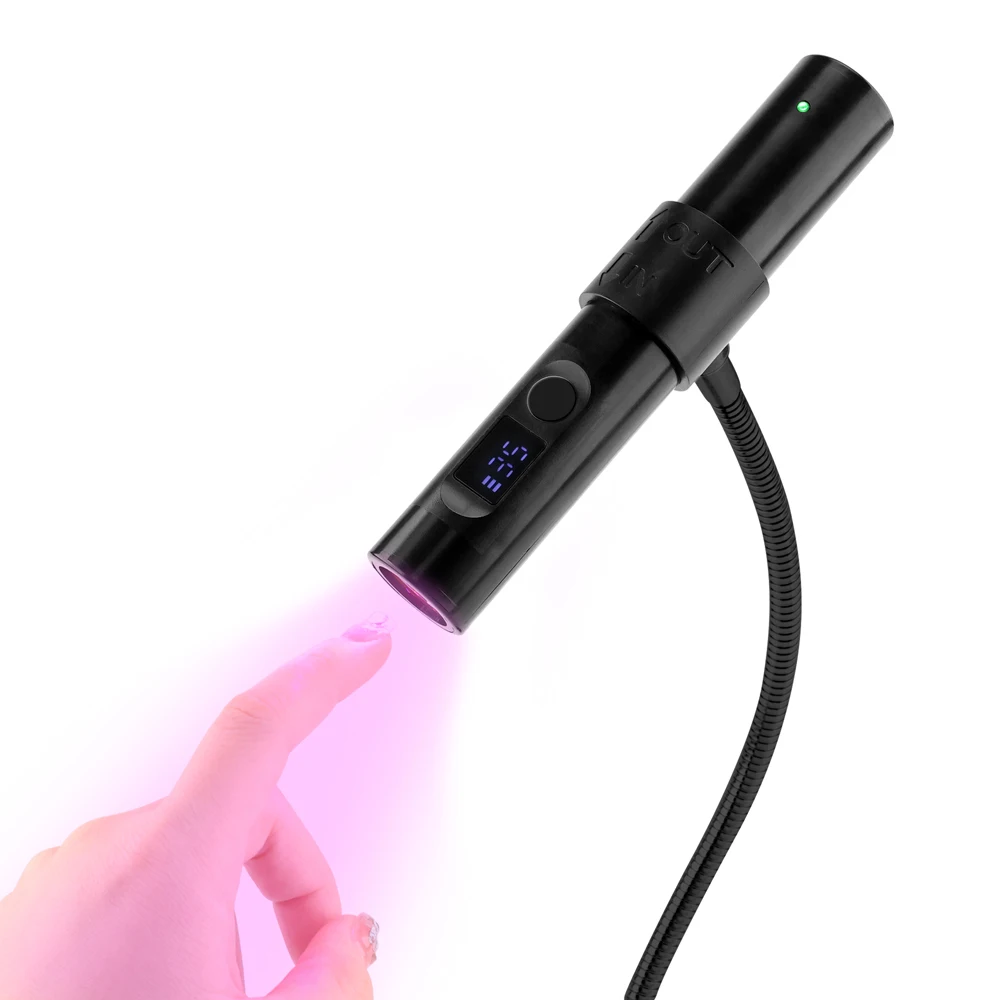 Mini lampe UV LED Portable 2 en 1, Flash portatif pour vernis Gel, outils de manucure à séchage rapide