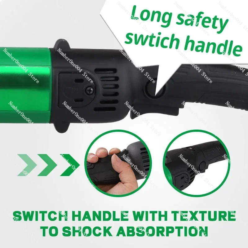 

Электрическая угловая шлифовальная машина 220В 1000Вт, проводная, 125 мм, с длинной рукояткой, для шлифовки, резки и полировки