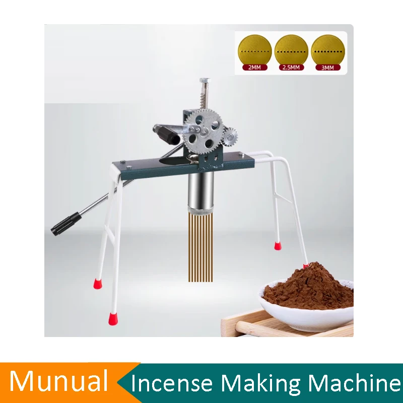 

New Arrival Incense Coil Maker Machine Popular Hot Selling Incense Squeezing Device Incense Stick Forming Extruding Machine