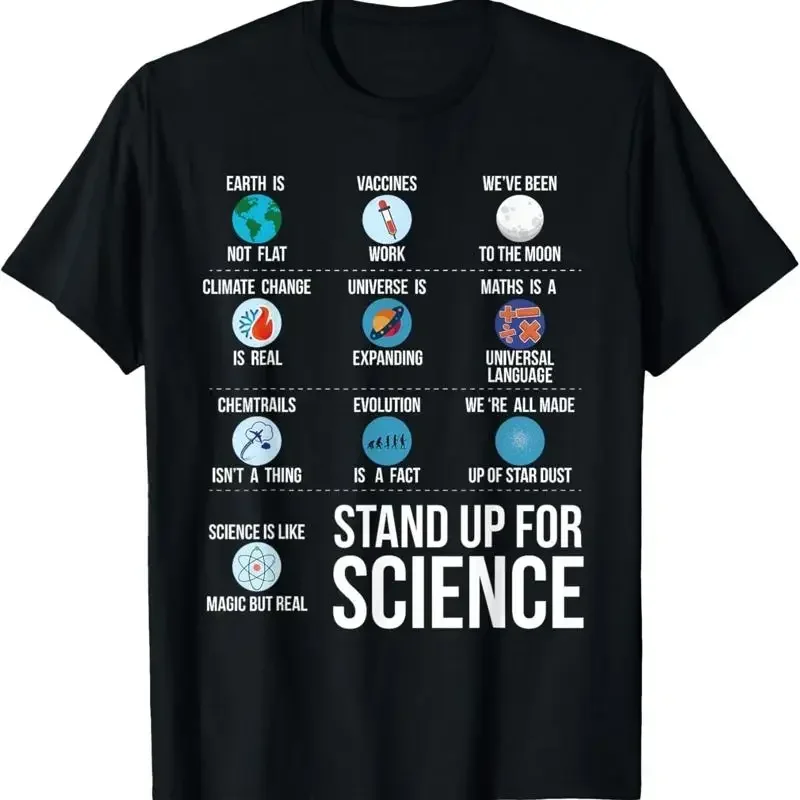 Stand Up For Science Climate Change Earth Planet T Shirt
