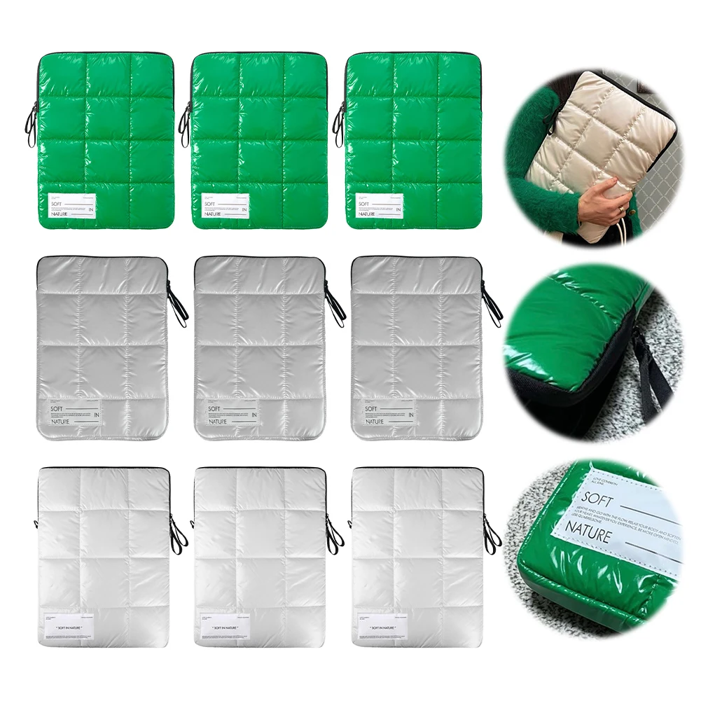 Funda acolchada para ordenador portátil para hombre y mujer, funda protectora Compatible con Notebook de 11 a 15 pulgadas