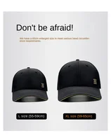 Oohmy XXXL Men Women Baseball Cap small head Big Head Plus Size Mesh Top Quality Oversize Sport Snapback Hat 56-60cm 61-63cm - Image 2