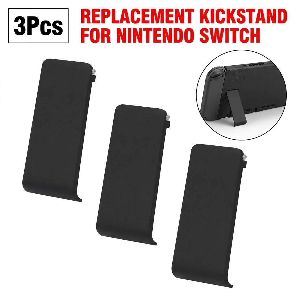 1/2/3 Stück für Nintendo Switch Konsole Rückständer Reparatur Ersatz Hauptgerät Rückhalterungen Reparaturteile Zubehör