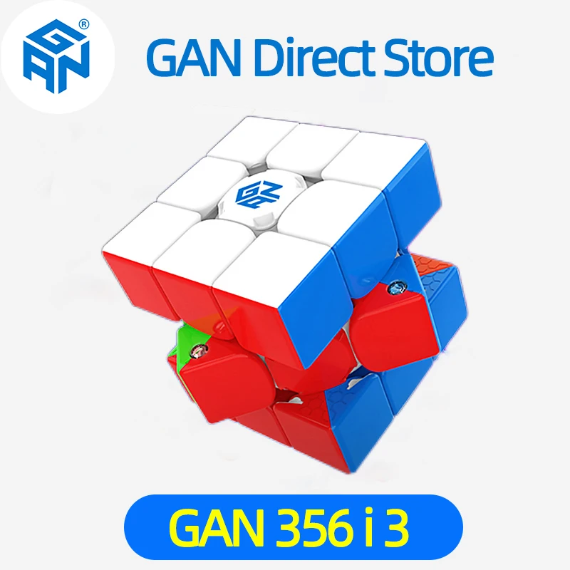 

GAN i3 Smart Cube 356i 3x3x3 Magnetic Speed Cube Stickerless 3x3 Speed cube Professional Magic Cube Puzzle Toys f