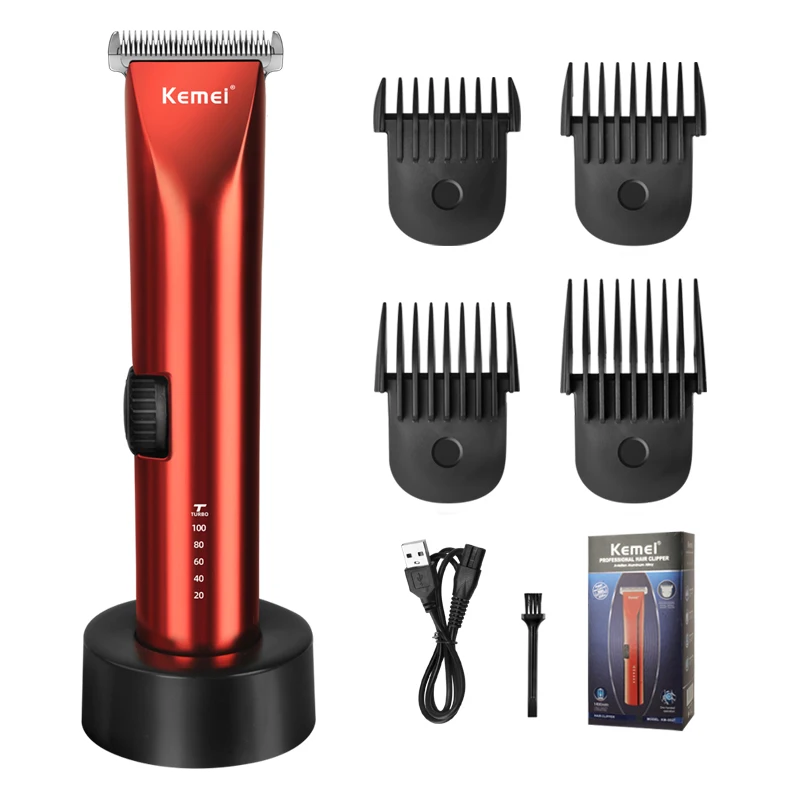 

Kemei Professional Beard Hair Trimmer For Men Grooming Edge Hair Clipper Electric Hair Cutting Machine Rechargeable Haircut