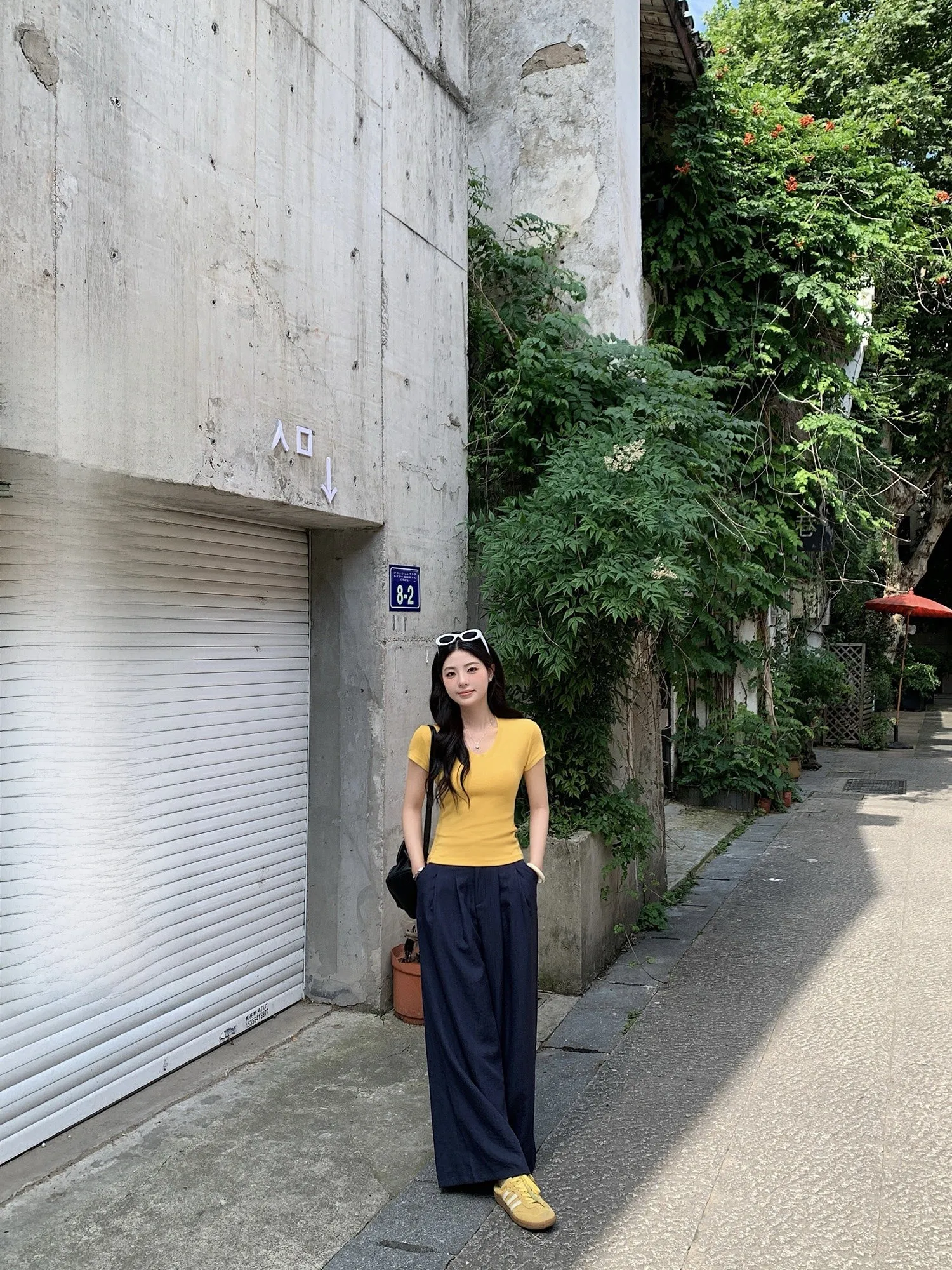 

High Waist Wide Leg Loose Fit Jeans Women Summer Versatile Slimming Floor Length Pants Casual Style High Waist Long Trousers