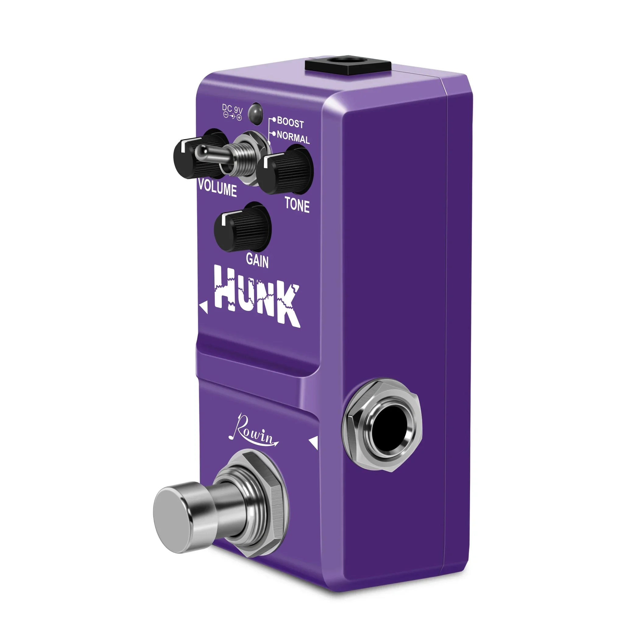 ROWIN Hunk Distortion Gitaar Effectpedaal HUNK Britse Distortion Effect LN-301B True Bypass Pedaal Elektrische Gitaar Accessoires