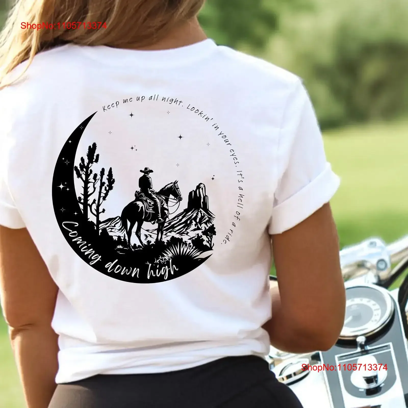 Warren Zeiders T Shirt Coming Down High Country Music Concert vintage Washed Comfortable graphic Stylish Breathable fashion