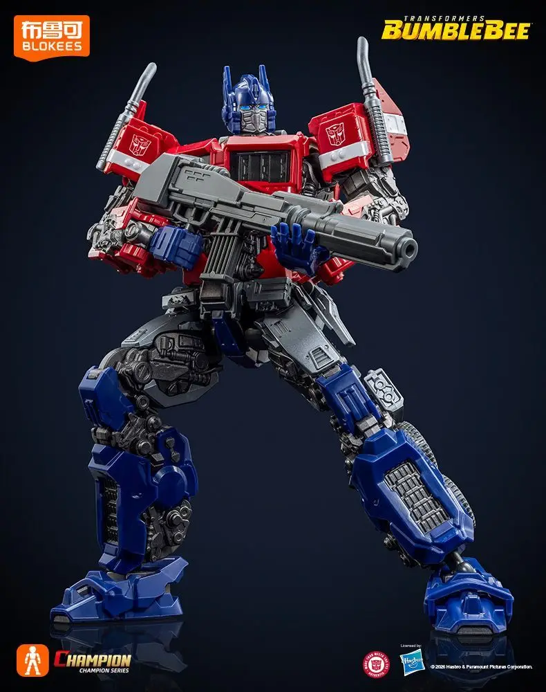 Original Blokees Champion Class Movie 6 Transformers Bumblebee Movie Optimus Prime Bumblebee Zusammengebautes Actionfiguren-Modell-Set – Detail 4