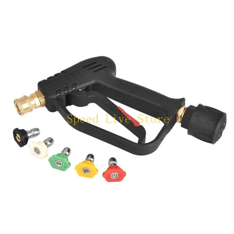 547C Car Wash High Pressure Water Soap Foam Cleaner Sprinkler Nozzles Quick Release Auto Accessories Corrosion Resistant