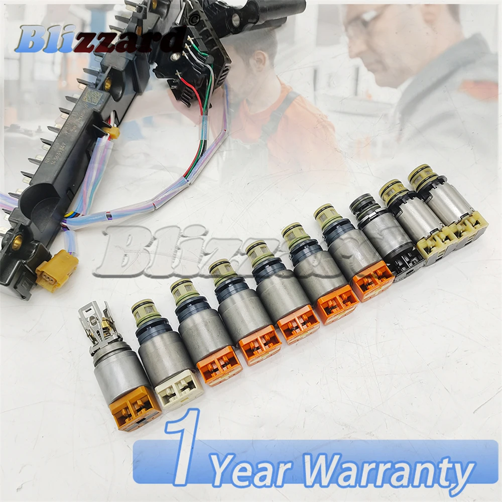 Original 9‑Speed Transmission Valve Solenoid with Harness Kit 9HP48 Fit For Land Rover Range Evoque Discovery