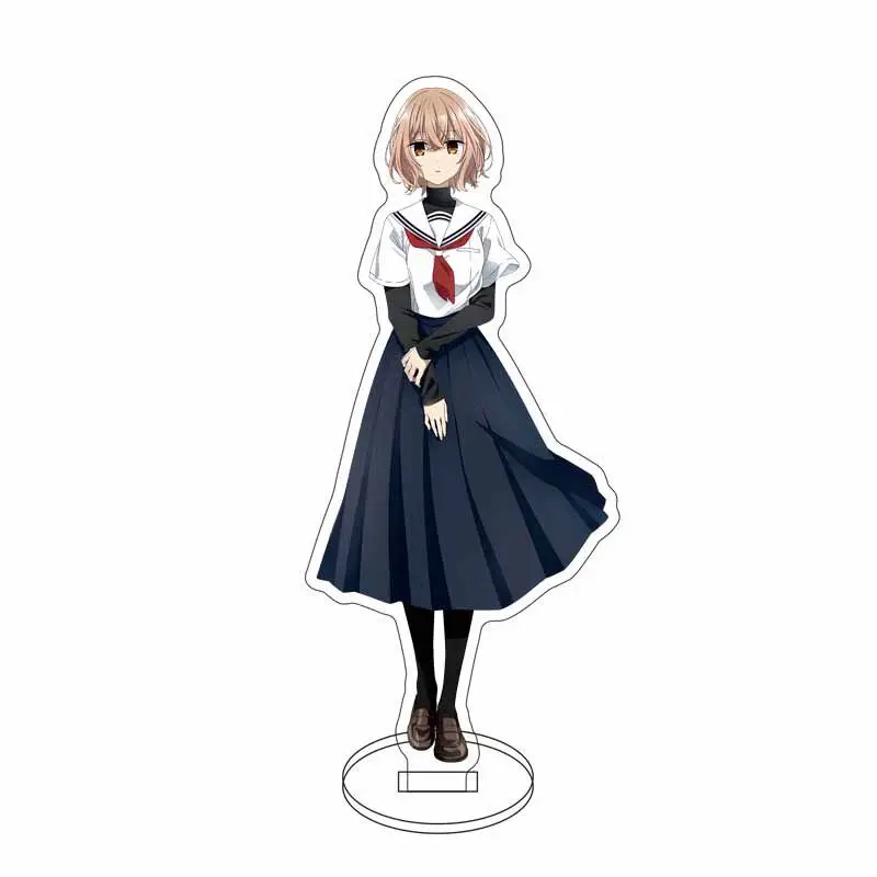 Soporte acrílico de 16 cm con diseño de anime: este monstruo quiere comérmelo. Figuras y adornos de Hinako Yaotose, Shiori Omi y Miko Yashiro, ideales como regalos.