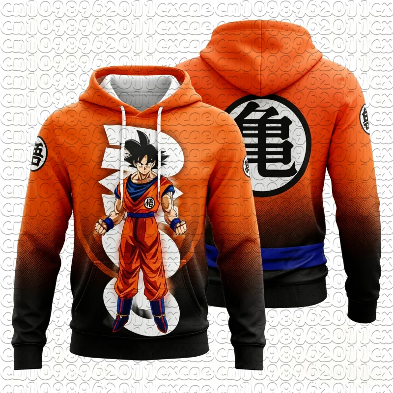 Худи с принтом из аниме «Драго – обзор и цена Graphic Hoodie Streetwear