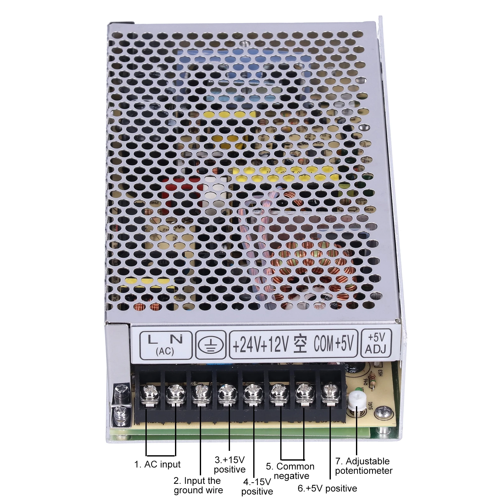 

BERM Switching Power Supply 3 Groups Outputs High Quality Aluminum Alloy Material Strong Durable LED Power Supply Light Driver