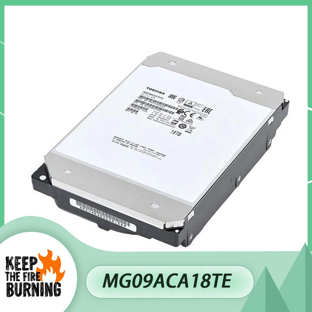 

MG09ACA18TE Helium 18TB 18T 3.5'' SATA Enterprise Level Hard Drive HDD