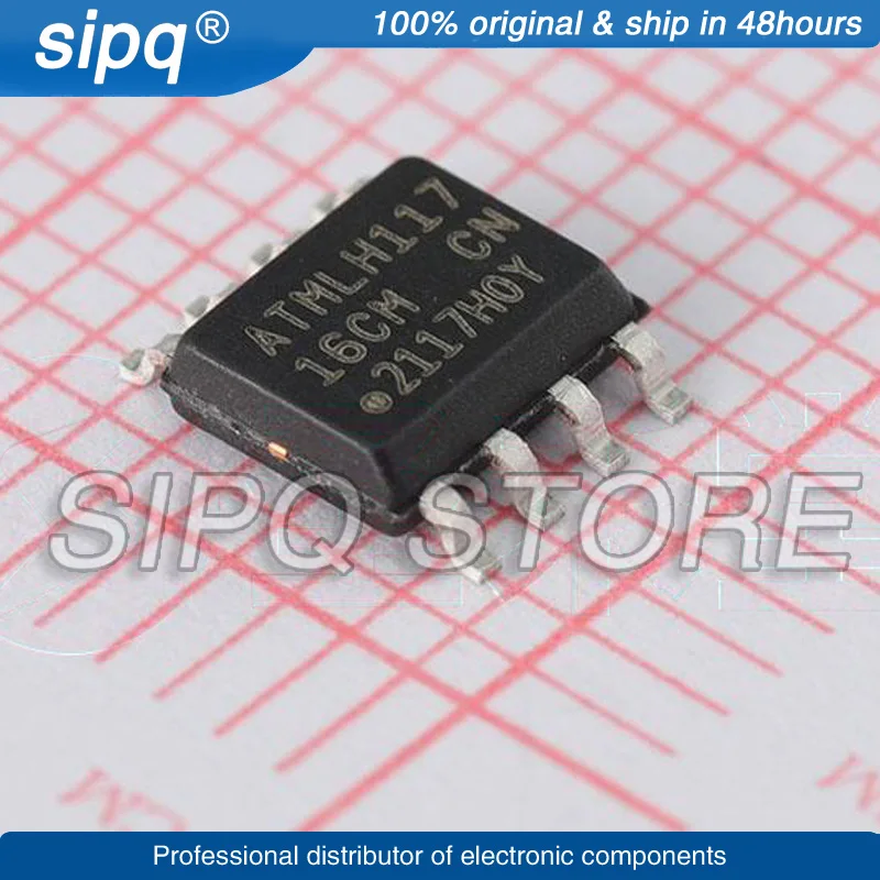 10PCS/LOT AT24C16C-SSHM-T 24C16C-SSHM-T SOP-8 I2C-Compatible, (2-Wire) Serial EEPROM New Original