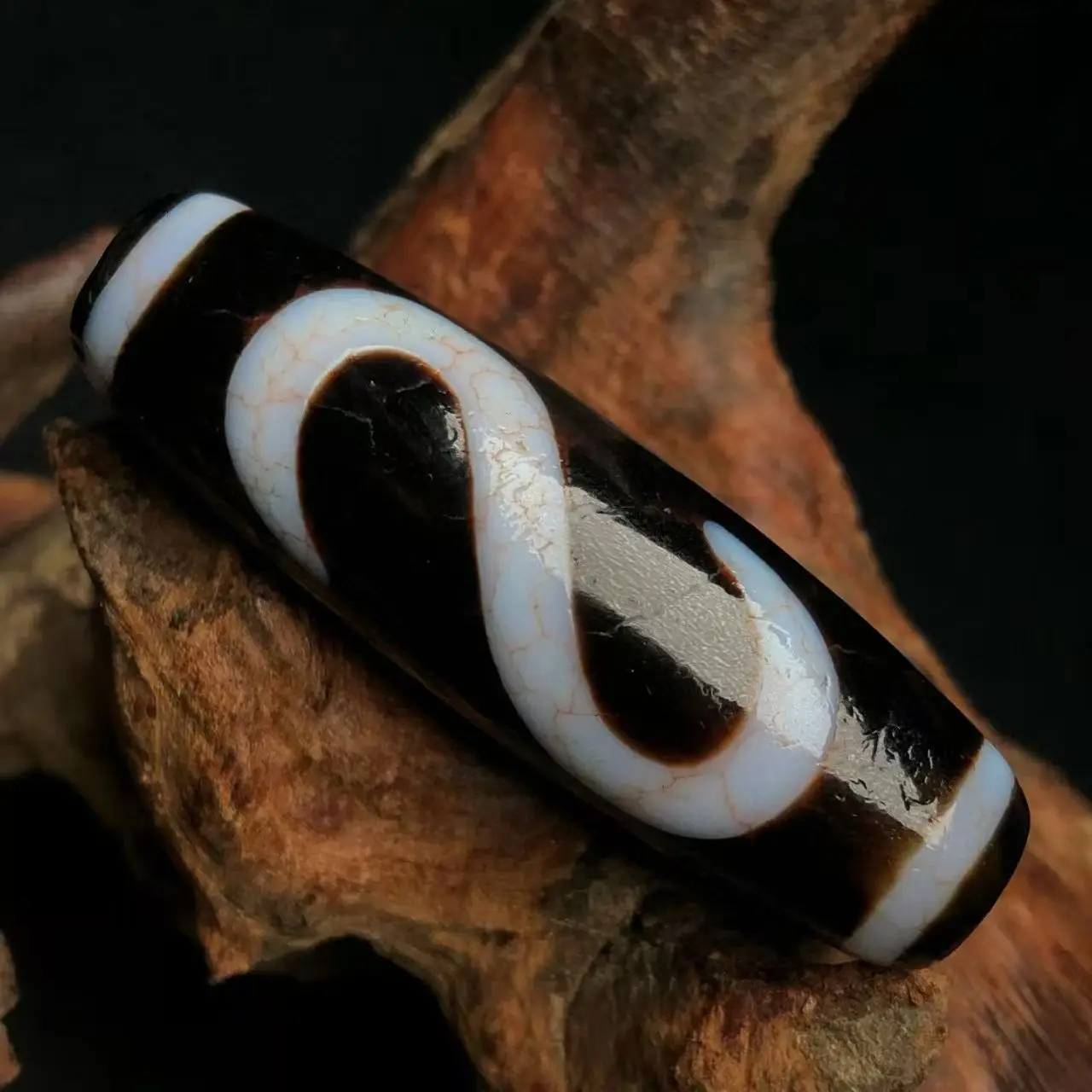 

1pcs/lot Money hook with Blood Silk Tibetan Dzi Beads DIY Amulet Pendant Necklaces bracelet