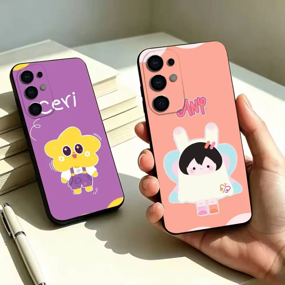 Cute Cartoon Mascot GMMTV   Phone Case For Samsung Galaxy S26 25 24 23 Ultra Puls Cover