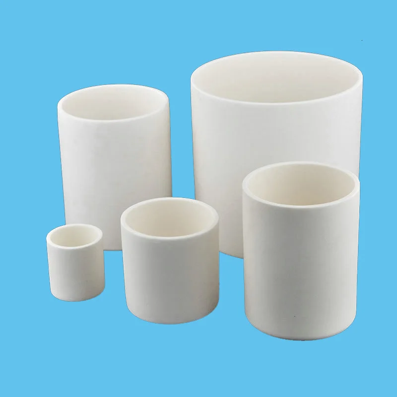 

1pc Capacity 5ml to 1000m 99% Alumina Crucible Lab Corundum cylindrical Crucible High temperature resistance 1600 degrees