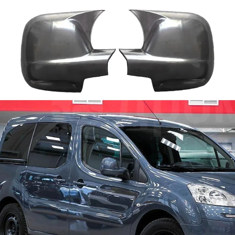 For Peugeot Partner 08-12 models Reverse mirror shell horn rearview mirror cover adhesive