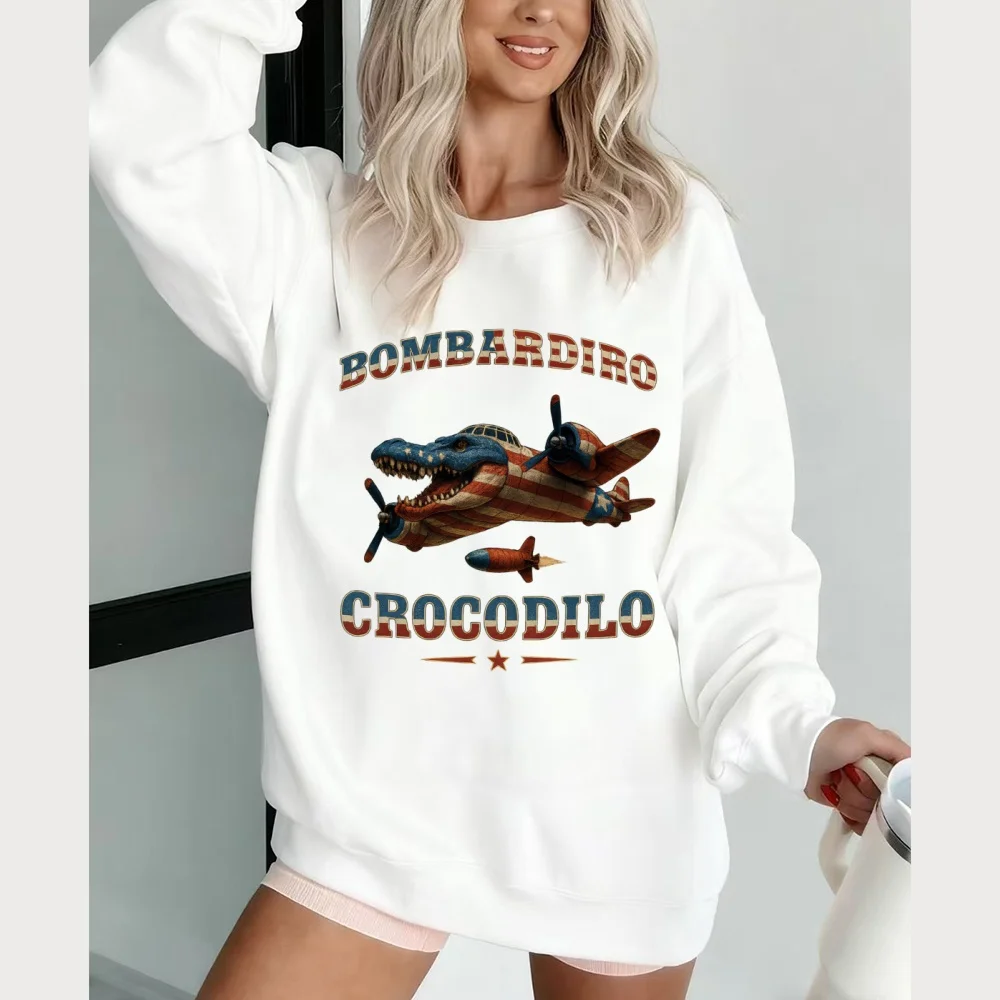 مضحك الإيطالية الكلاسيكية من الجبال والبحار 2025 الأزياء الكرتون البلوز بأكمام طويلة المرأة الرجال زائد المخملية سترة