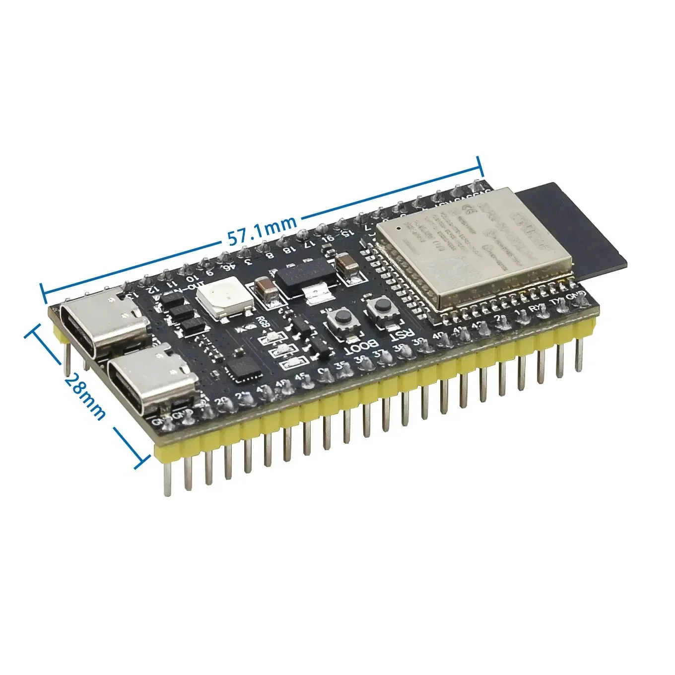 ESP32 / ESP32-C3 / ESP32-S3 Dual Type-C Development Board CORE Board ESP32-C3-DevKitM-1 ESP32-C3-MINI-1 ESP32-S3-DevKit C N16R8