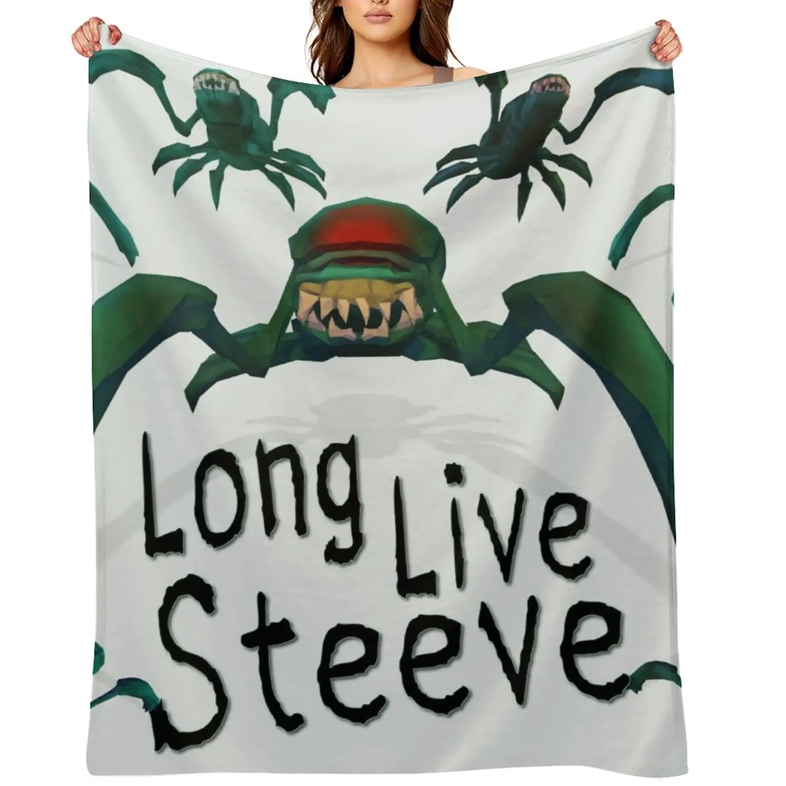 

Long Live Steeve Throw Blanket manga Retros Blankets For Sofas Sofas Blankets