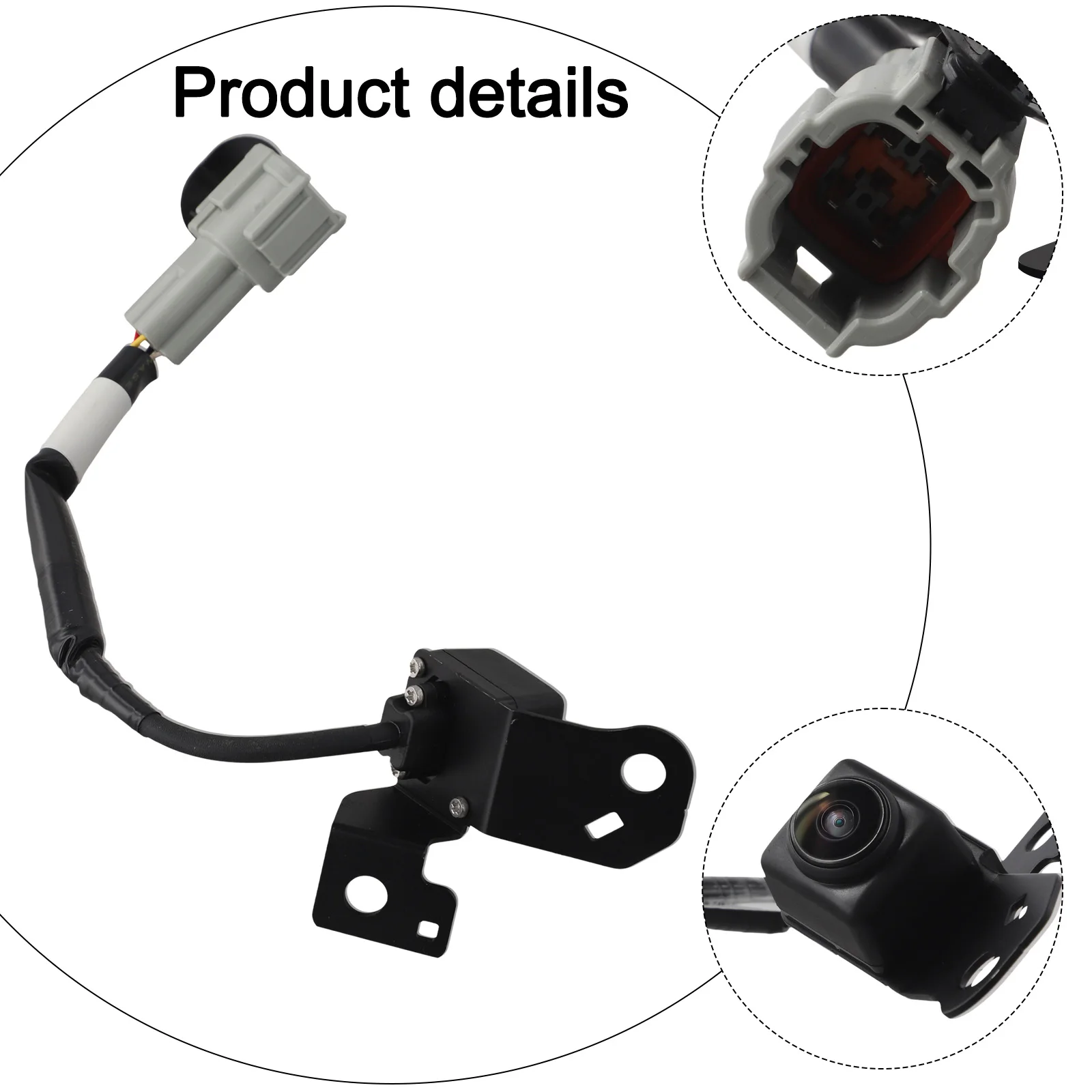 Rearview Camera 12V Car Rear View Camera Easy Installation Practical And Reliable For Nissan Navara D23 2016-2024
