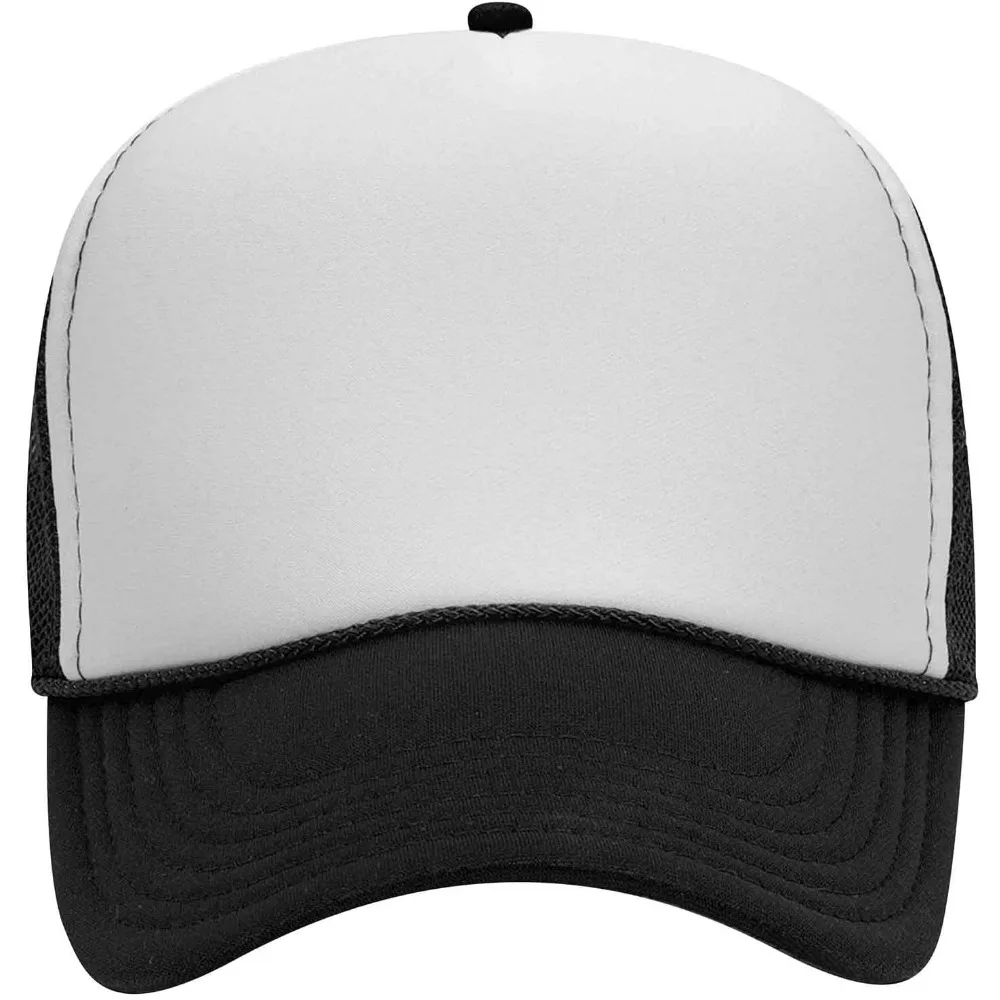 OTTO Wholesale 12 x Cap 5 Panel Mid Profile Mesh Back Trucker Hat