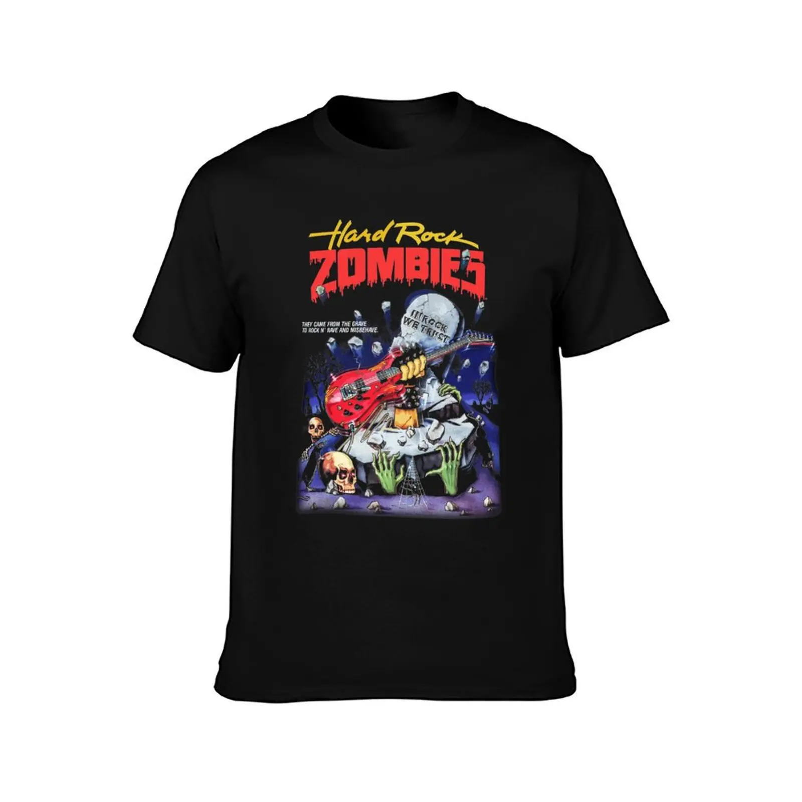 Hard Rock Zombies T-Shirt Sweat Resistant Workout Tee Shirt T-Shirt